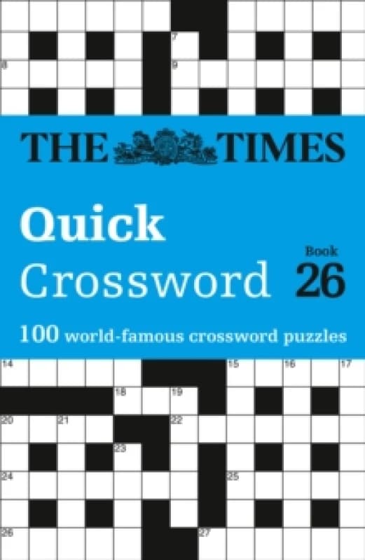 The Times Quick Crossword. Book 26. Paperback. By John Grimshaw Books