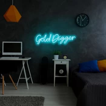 Gold Digger - Blue Blue Wall Lamp