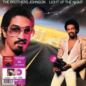 Brothers Johnson - Light Up The Night Pink Vinyl