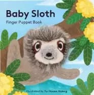 baby sloth finger puppet book