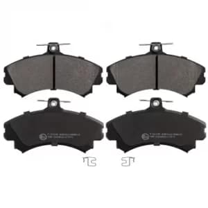 Brake Pad set 16213 by Febi Bilstein Front Axle