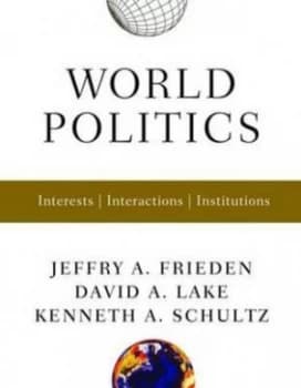 World Politics by Jeffry Frieden Paperback
