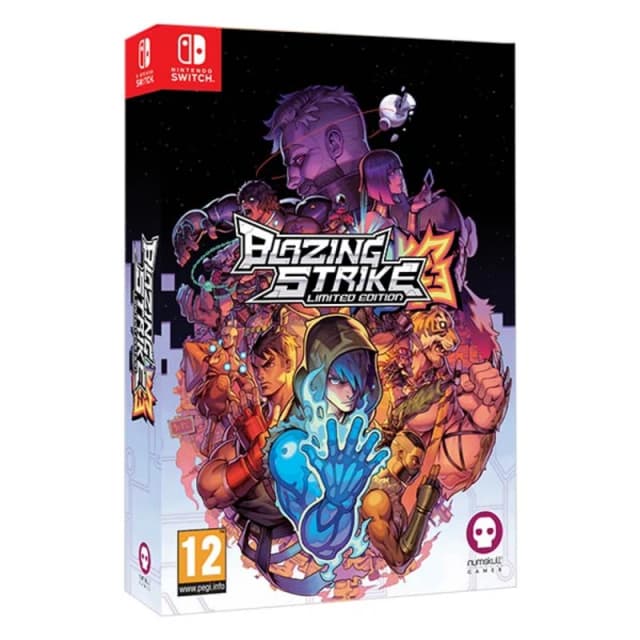 Blazing Strike Limited Edition Nintendo Switch Game
