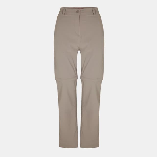 Craghoppers Stretch 'NosiLife Pro II Convertible' Trousers Light Beige female