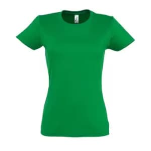 SOLS Womens/Ladies Imperial Heavy Short Sleeve T-Shirt (M) (Kelly Green)