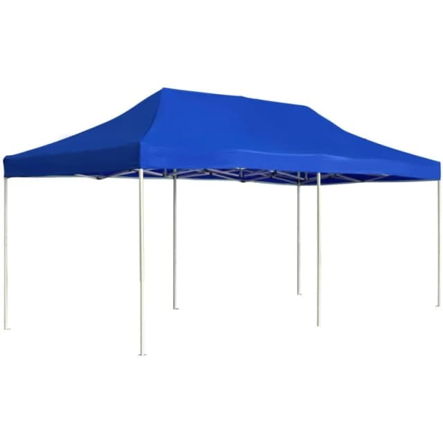 vidaXL Professional Folding Party Tent Aluminium 6x3 m Blue 45502