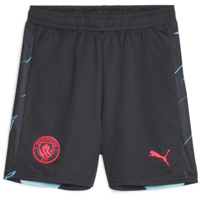 Puma Mcfc Shorts Cb Replica Jr Football Short Unisex Kids Dark Navy unisex 5-6 Yrs
