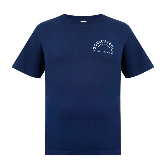 SoulCal Graphic T-Shirt Mens - Blue Blue S