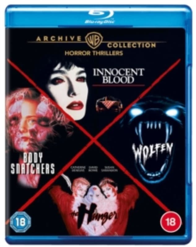 Horror Thrillers: 4-film Collection Bluray 5051892253789