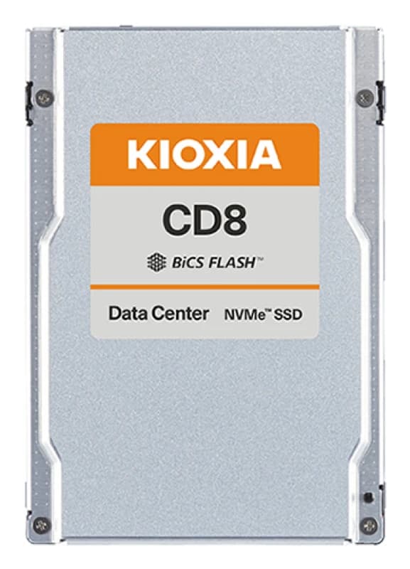 Kioxia CD8-R 7.68 TB 2.5" PCI Express 4.0 NVMe BiCS FLASH TLC