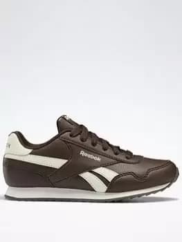 Reebok Royal Classic Jogger 3 Shoes, Brown/White, Size 1.5 Older, Women