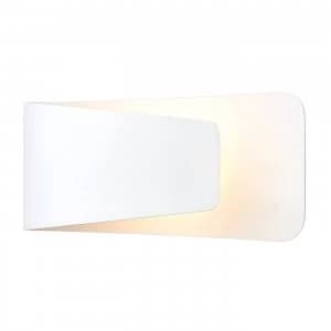 1 Light Indoor Wall Light Matt White Paint