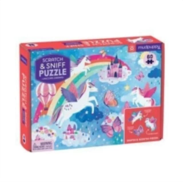Unicorn Dreams Scratch and Sniff Puzzle Jigsaw
