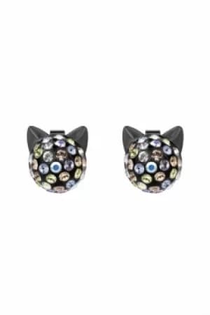 Karl Lagerfeld Crystal Choupette Earrings 5420538