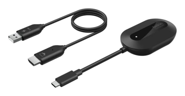 Belkin AVC024HQBK Wireless display adapter USB Full HD Dongle AVC024HQBK