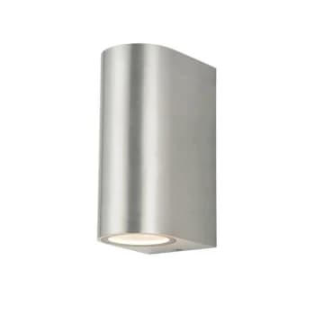 Forum Lighting 35W Zinc Antar Up & Down Wall Fitting Stainless Steel - ZN-20930-SST