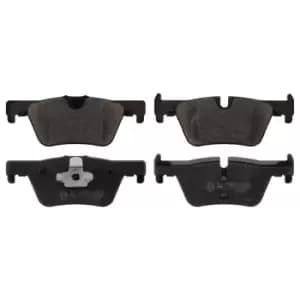 Brake Pad Set ADB114222 by Blue Print rear axle