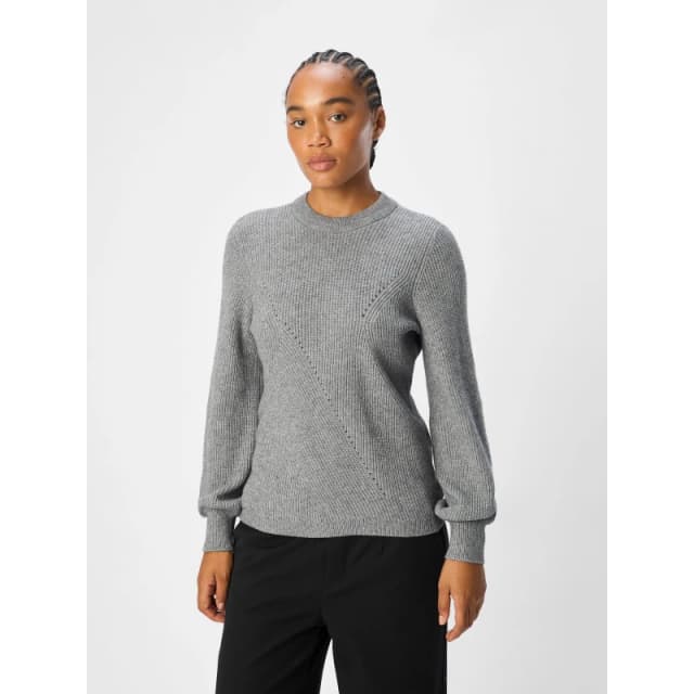 Object Ditte Jumper - Grey Grey 8