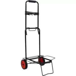 Charles Bentley Odyssey Folding Camping/Festival Trolley Lightweight 40kg - Black