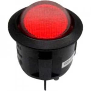 SCI Toggle switch R13 244B 02 BR 220 VAC 250 V AC 10 A 2 x OffOn latch