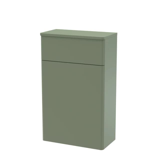 Balterley Bathroom Floor Concealed Cistern WC Toilet Unit, Satin Green, 500mm in Green Green Unisex