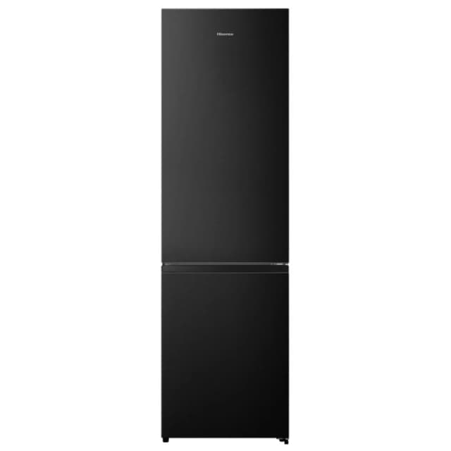Hisense RB440N4AFA 202cm 70/30 No Frost Fridge Freezer - Black Stainless Steel - A Rated