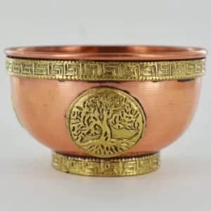 Tree Of Life Copper Bowl (Small)