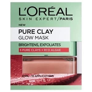 LOreal Paris Pure Clay Glow Face Mask 50ml