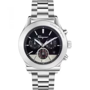 Mens Salvatore Ferragamo 1898 Chronograph Watch