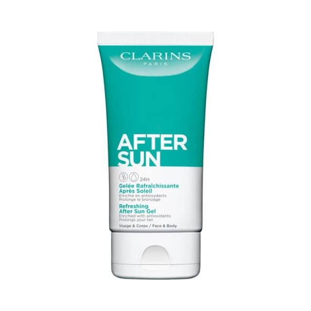 Clarins Refreshing After Sun Gel for Face & Body Multi female