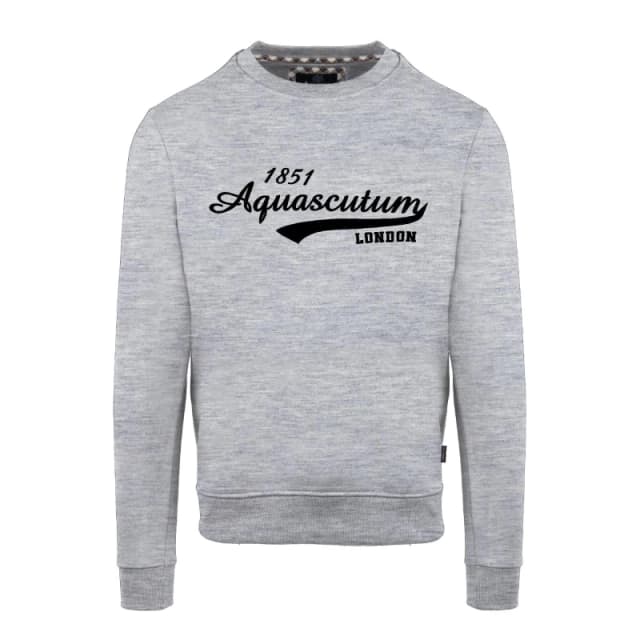 Aquascutum Aquascutum Roundnk S Grey male Small