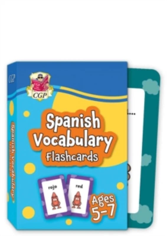 Spanish Vocabulary Flashcards for Ages 5-7 (with Free Online Audio) Hardback