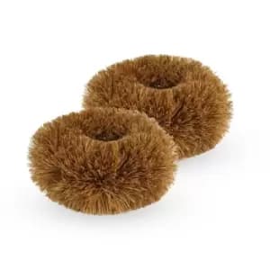 Coconut Cleaning Scourers - Pack of 2 M&W