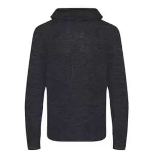 Ecologie Adults Unisex Iguazu Knitted Hoodie (S) (Charcoal/Black)