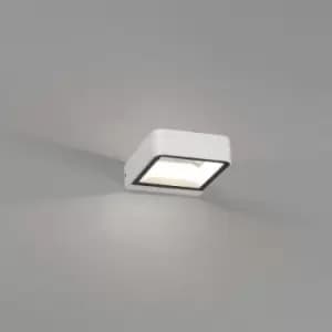 Faro Axel - Outdoor LED White Up Down Wall Light 6W 3000K IP65