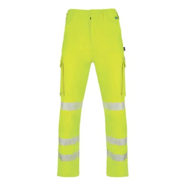 Beeswift Envirowear Beeswift Envirowear High Visibility Trousers Saturn Yellow 28S EWCTRSY28S