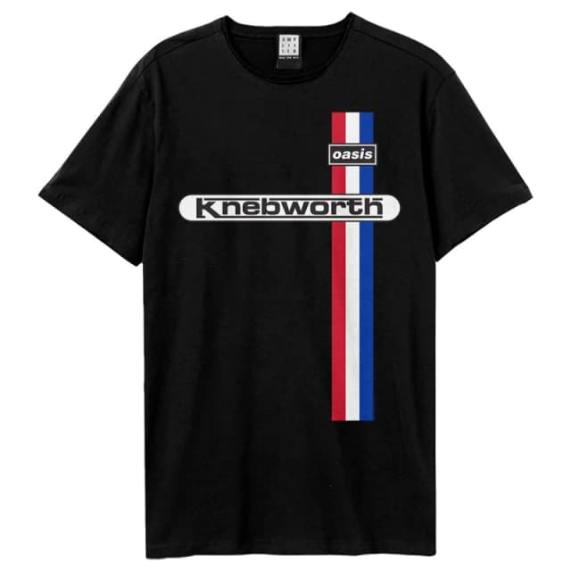 Amplified Amplified Men Knebworth Oasis T-Shirt in Black Size: X-Small Black XS Male 5063652563717