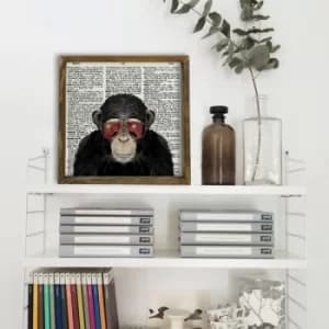 MZM518 Multicolor Decorative Framed MDF Painting