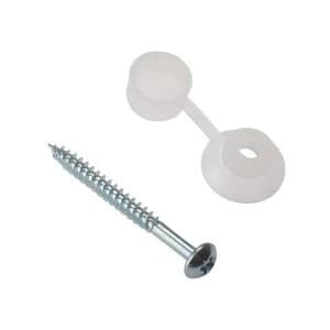 ForgeFix Corrugated Roofing Screw Round Head Pozi ZP 5mm x 50mm Bag 10