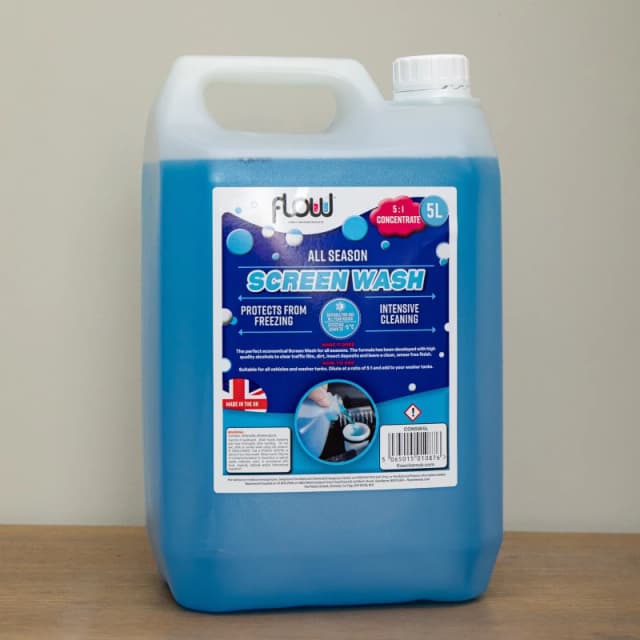 5 Litre All Season Streak Free Screen Wash Concentrate for All Vehicles