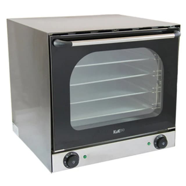 KUKOO Electric Convection Oven / Twin Fan-Assisted 4 Trays Aluminium / 5055986120131