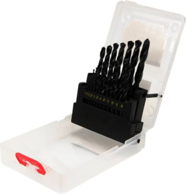 YATO YT-4462 Twist Drill Bit Set Number of tools: 19, Ø: 10mm Twist Drill Bit Set (6704)
