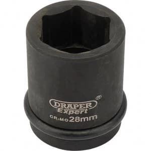 Draper Expert 3/4" Drive Hexagon Impact Socket Metric 3/4" 28mm