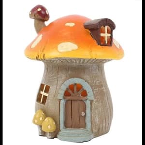 Mushroom Home With Led