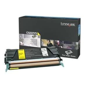 Lexmark C5222YS Yellow Laser Toner Ink Cartridge