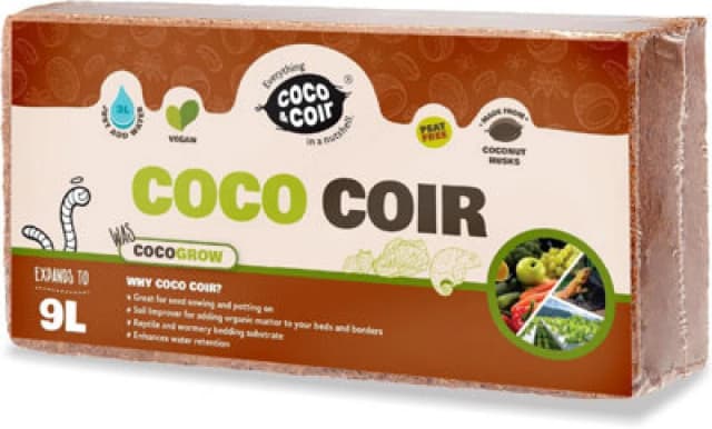 Coco & Coir Coco&coir Coco Grow - 9L/650G - Peat Free Compost