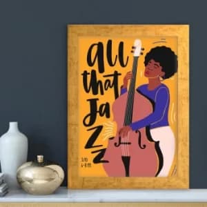 AC10241952282 Multicolor Decorative Framed MDF Painting