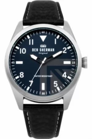 Mens Ben Sherman Carnaby Military Speaker Gift Set Watch WB074UBG