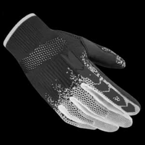 Spidi X-Knit Black Grey Motorcycle Gloves L