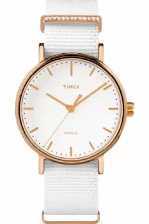 Ladies Timex Fairfield Crystal Bar Watch TW2R49100